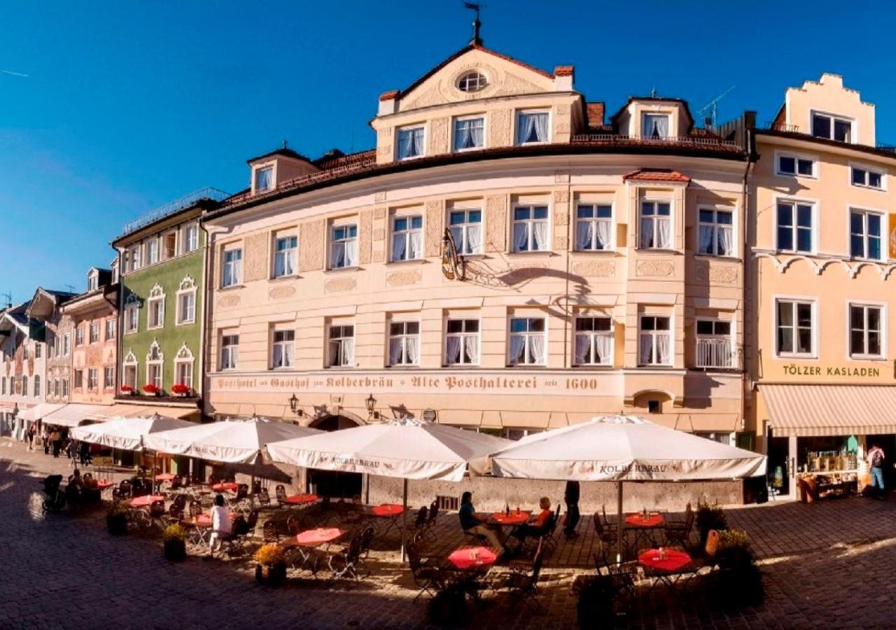 Posthotel Kolberbräu Bad Tölz Exterior foto