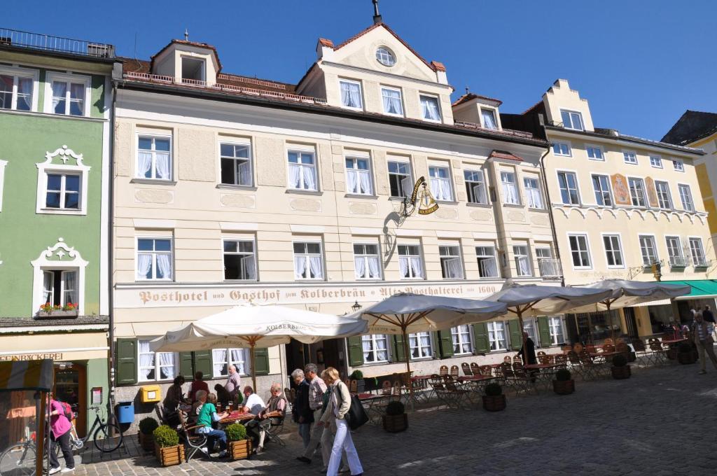 Posthotel Kolberbräu Bad Tölz Exterior foto